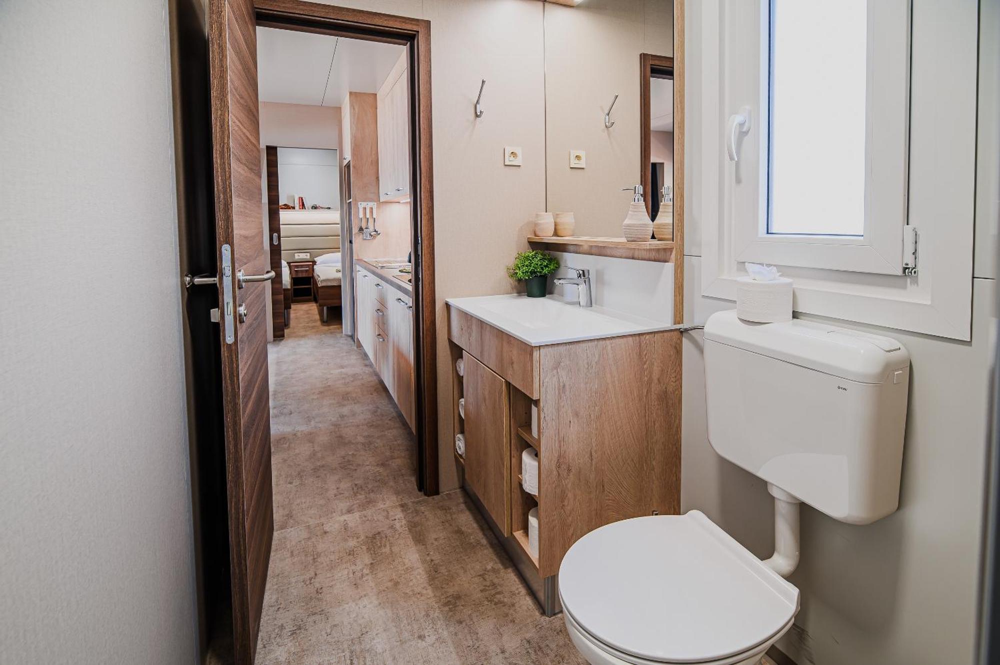 Premium Mobile Homes With Thermal Riviera Tickets Catez ob Savi Pokój zdjęcie