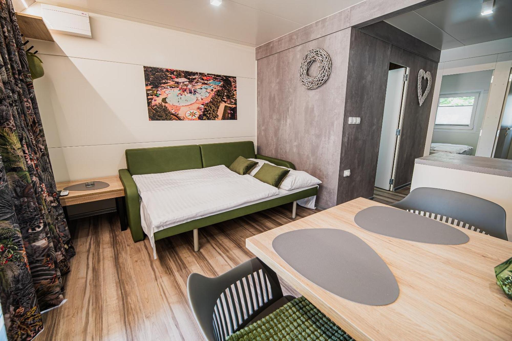 Premium Mobile Homes With Thermal Riviera Tickets Catez ob Savi Zewnętrze zdjęcie